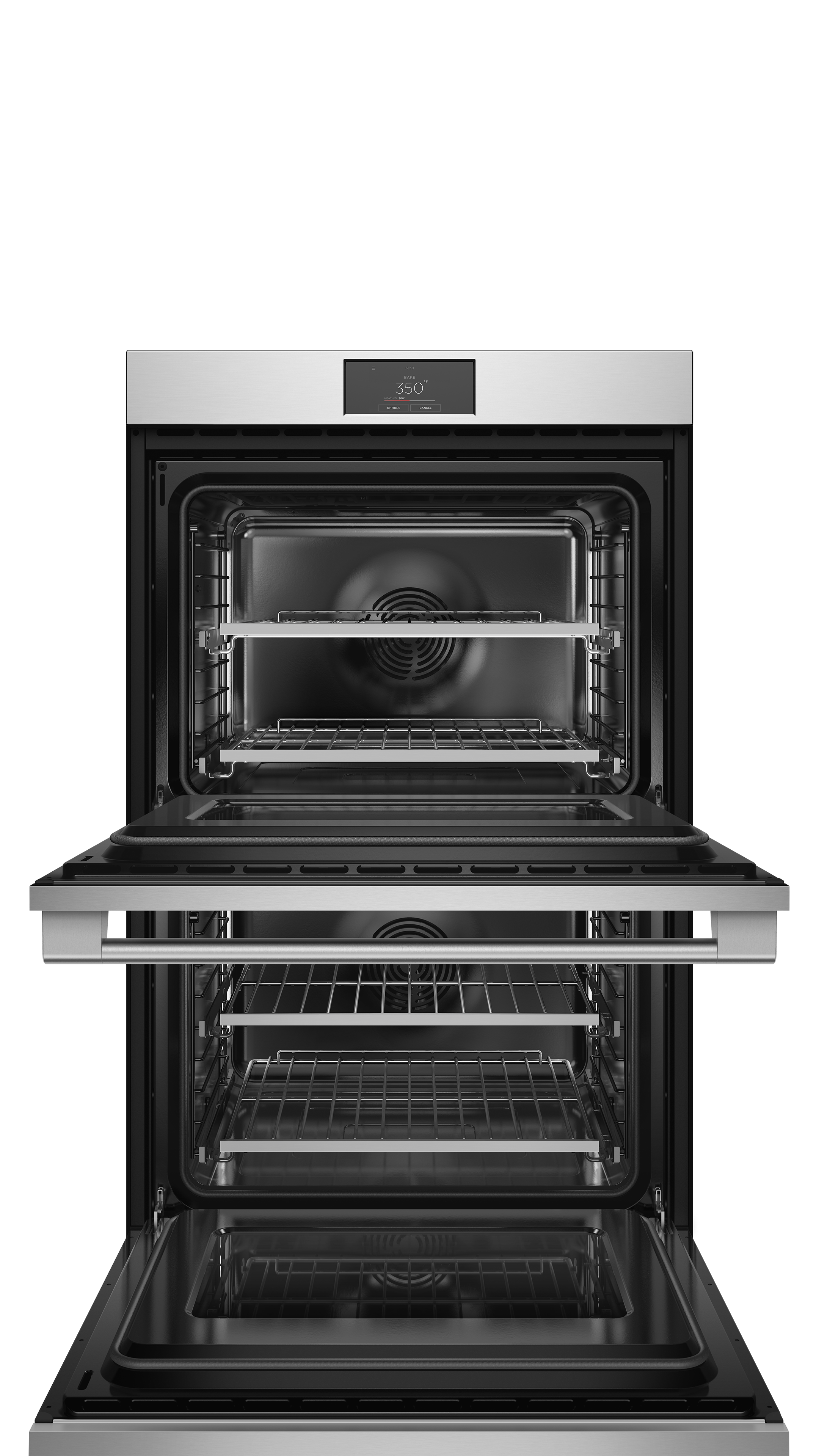Fisher and Paykel Double Oven, 30", 8.2 cu ft, 17 Function, Self-cleaning