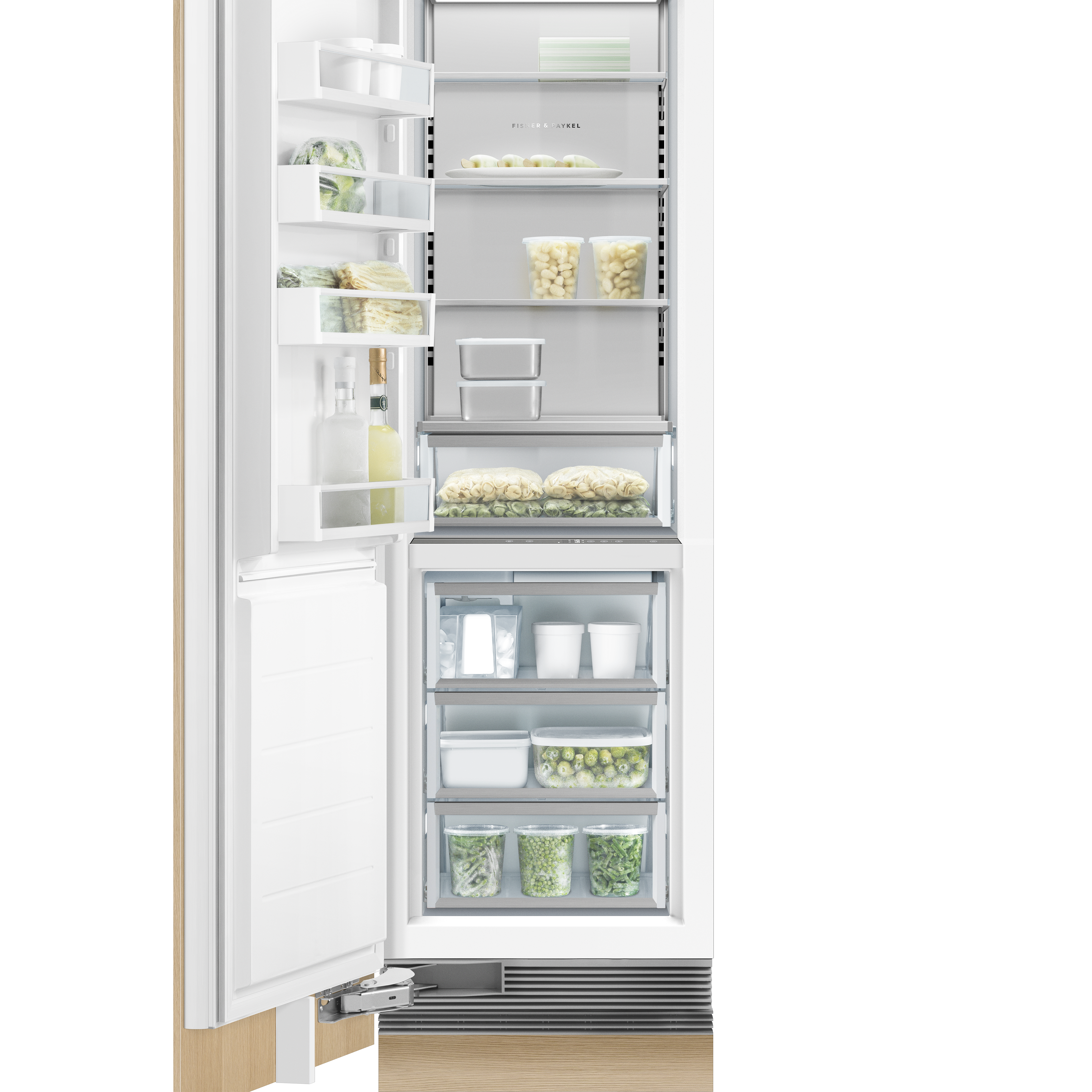 Fisher and Paykel Integrated Column Freezer, 24", Ice