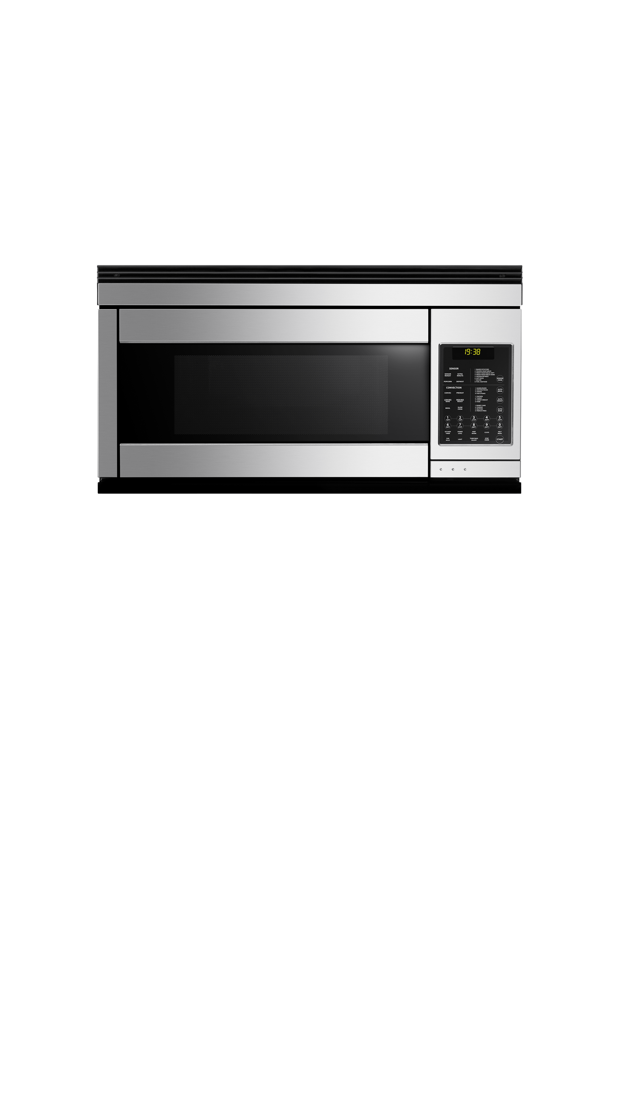 Fisher and Paykel Over the Range Microwave, 30"