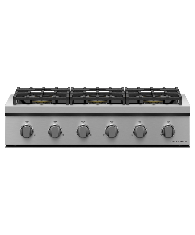 Model: CPV3-366-N | Fisher and Paykel Gas Rangetop, 36"