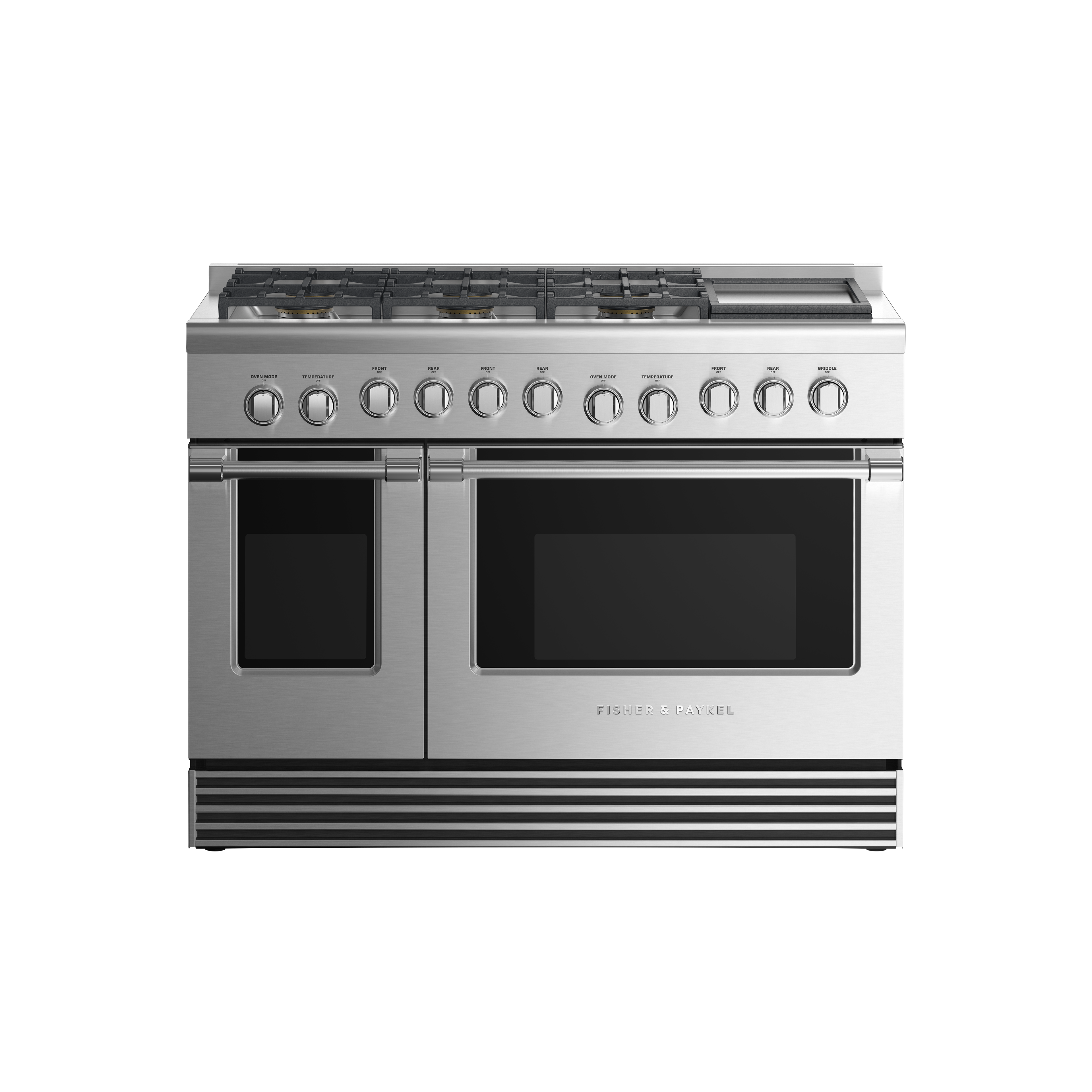 Fisher and Paykel Gas Range 48", 6 Burners with Griddle, LPG