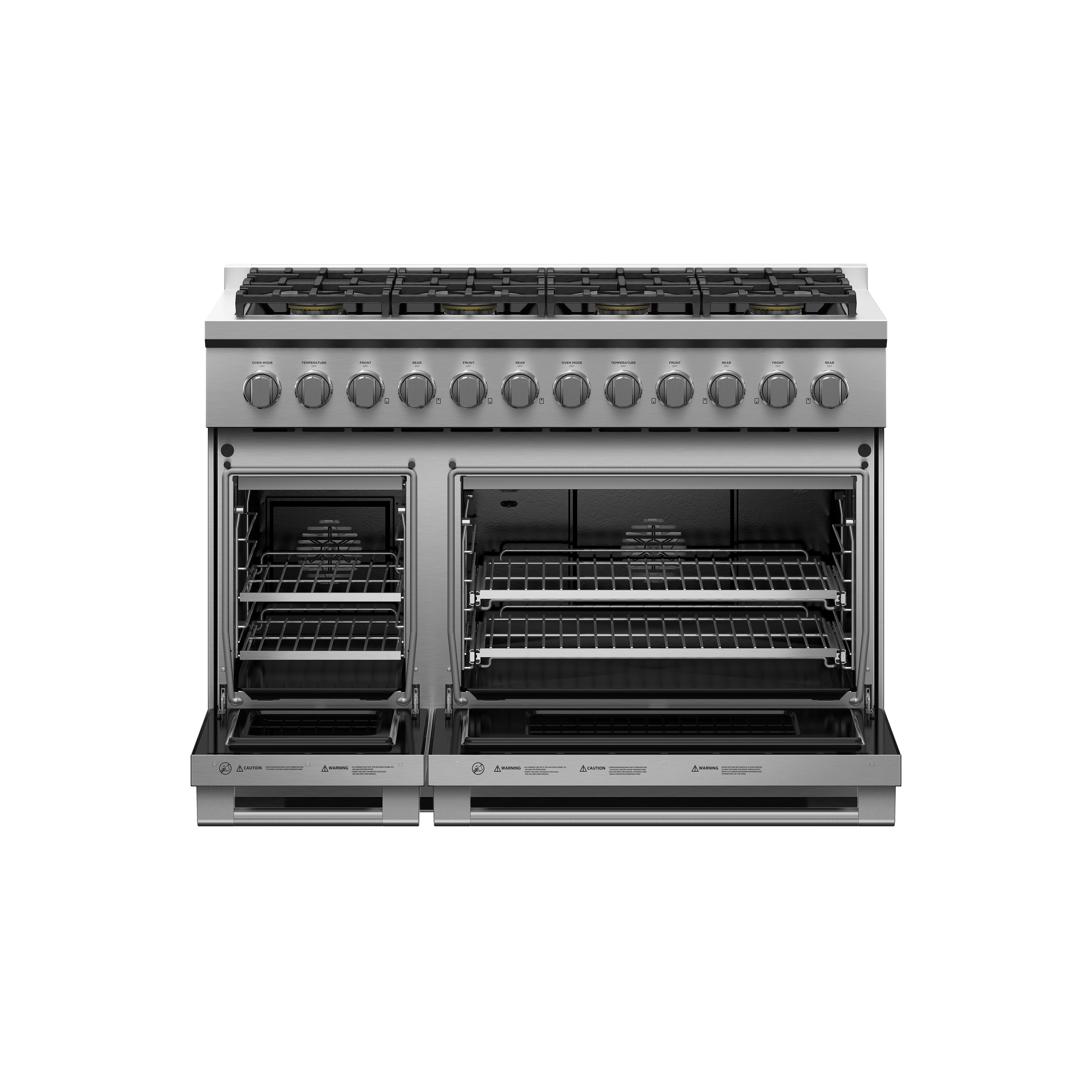 Fisher and Paykel Gas Range, 48", 8 Burners, LPG