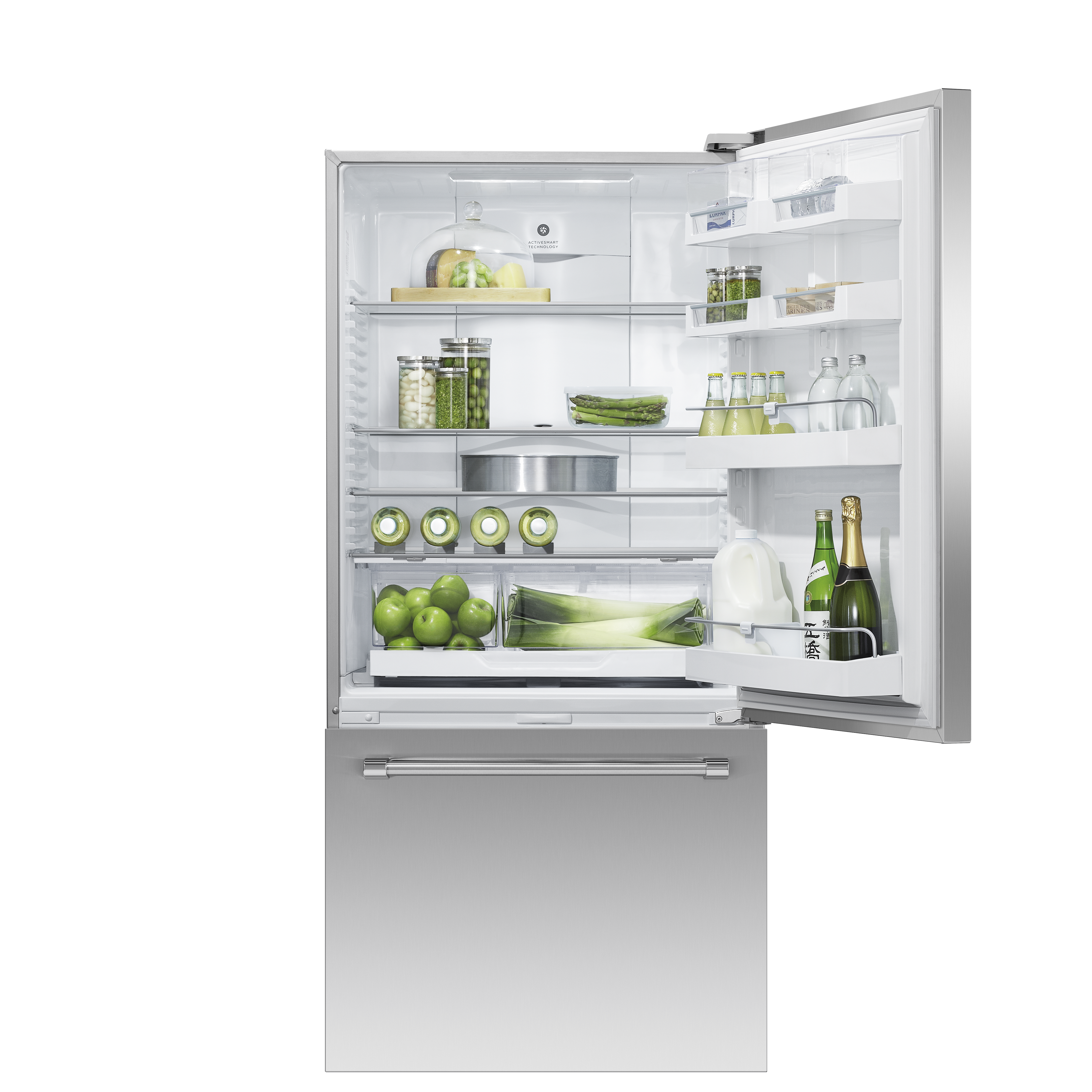 Model: RF170WRKJX6 | Fisher and Paykel Freestanding Refrigerator Freezer, 32", 17.1 cu ft, Ice