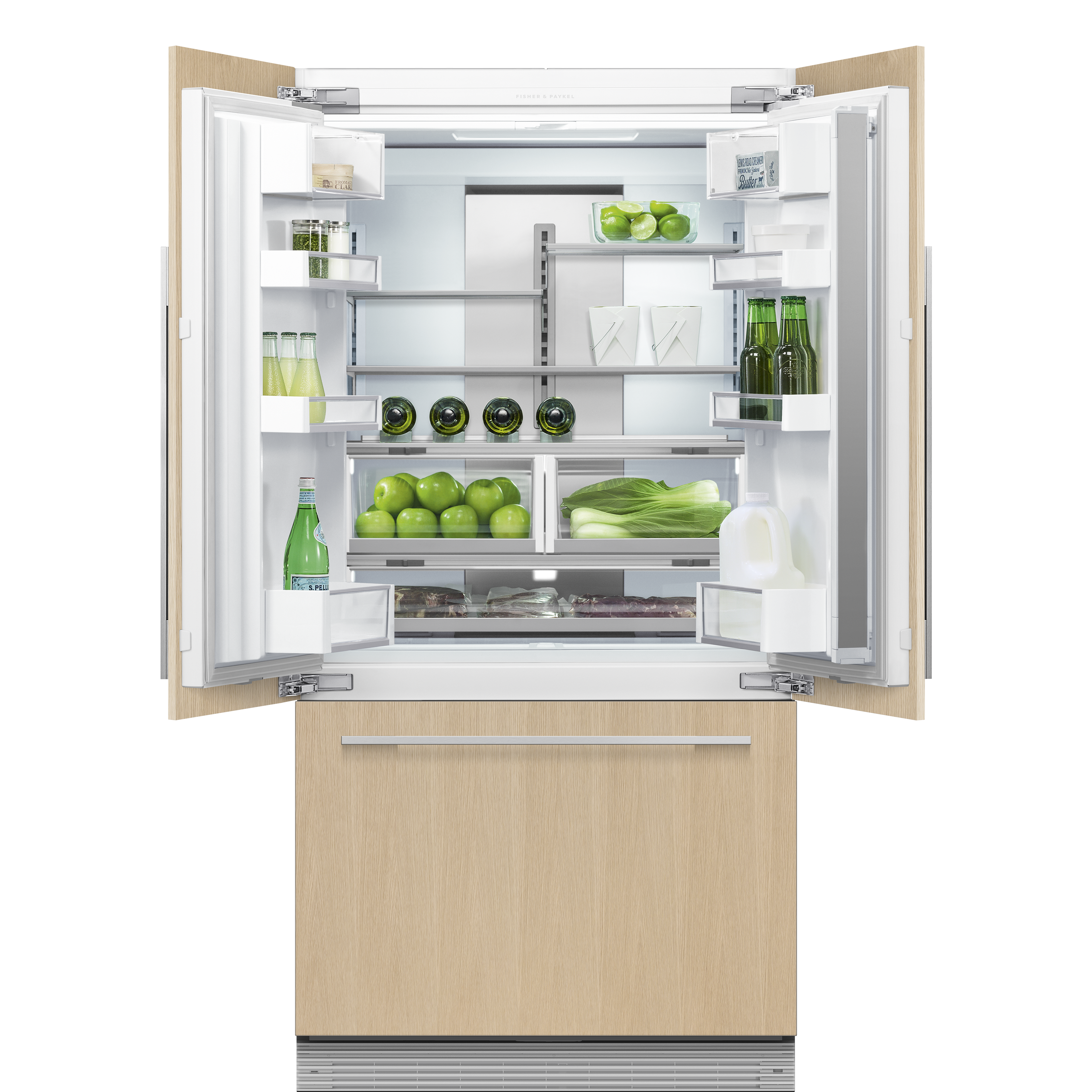 Fisher and Paykel RS36A72J1 N 36 Series 7 Integrated French Door Refrigerator Freezer Ice RS36A72J1 N Rosner s Appliance West Palm Beach FL