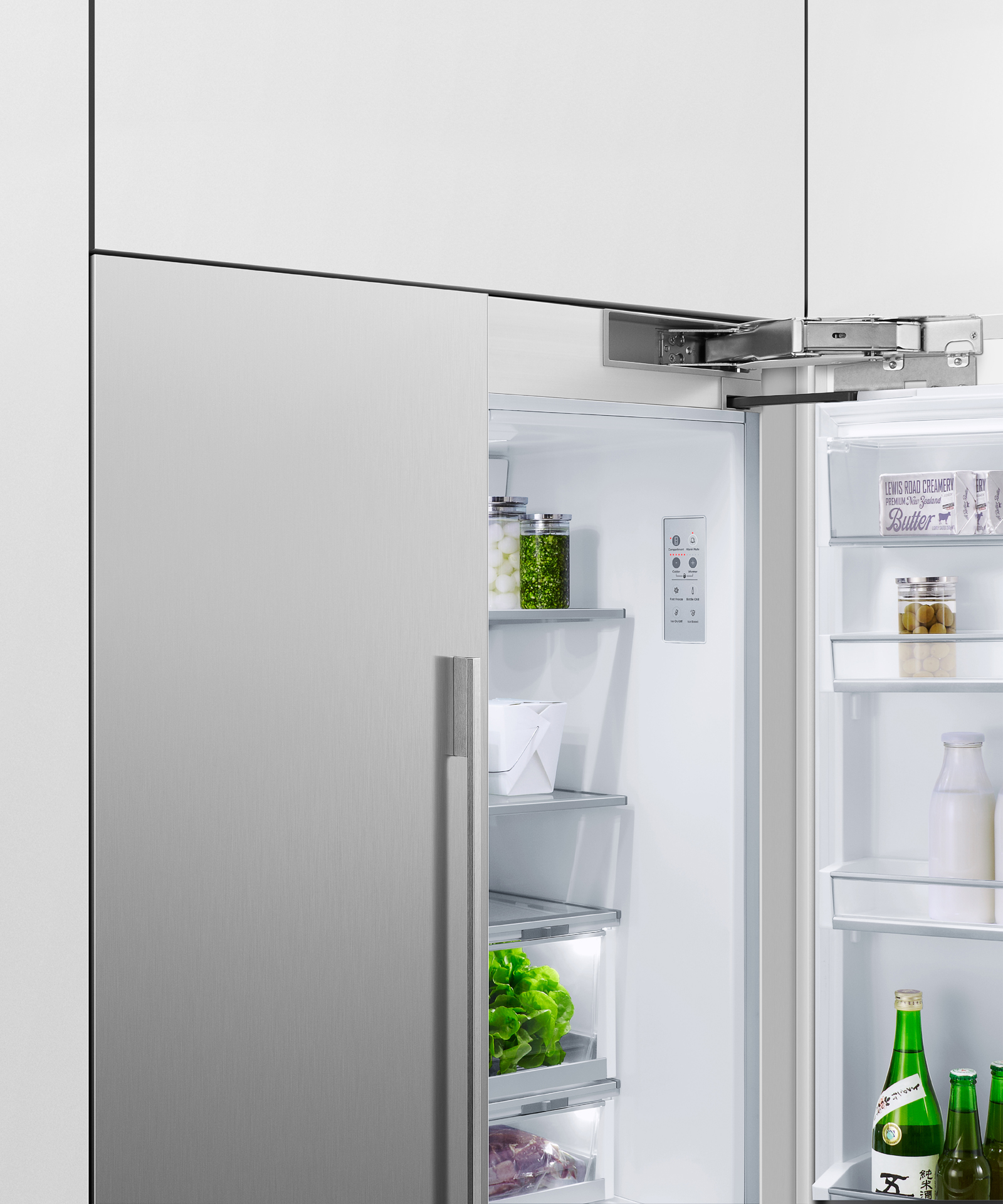 Fisher and Paykel RS36A80U1 N Integrated French Door Refrigerator